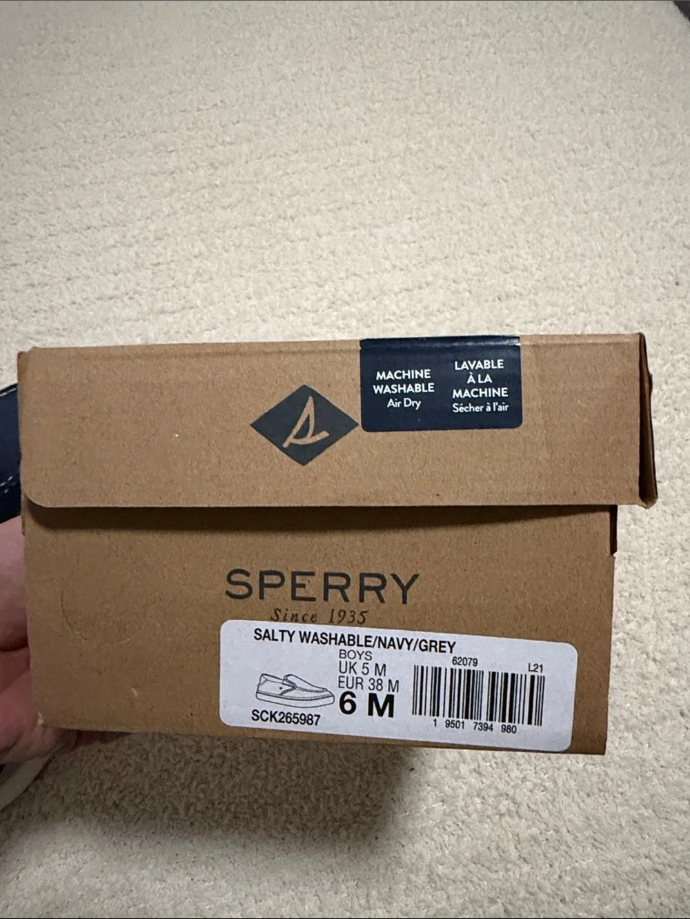 Sperry easy slip